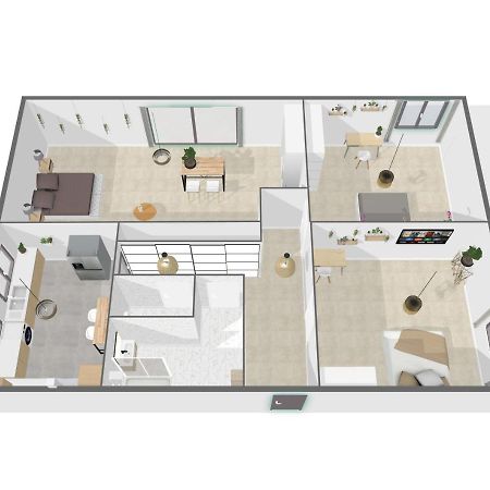 La Hearty Room Logement En Colocation 르 플레시-로뱅송 외부 사진
